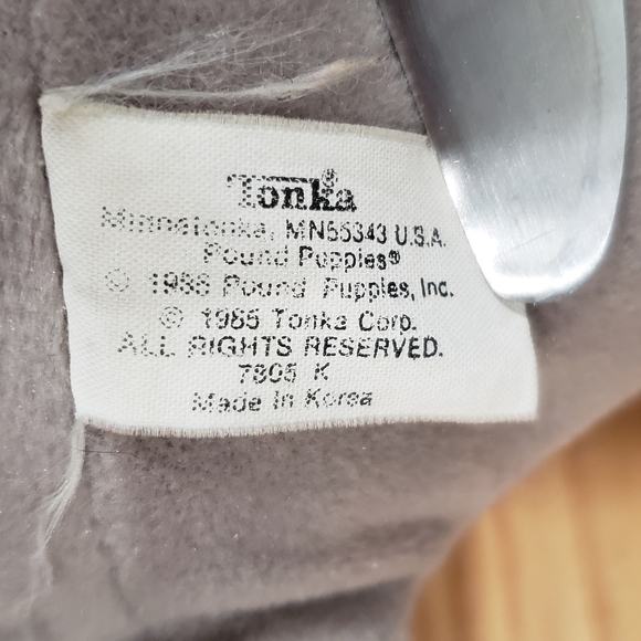 Pound Puppies Vintage Original 1985 by Tonka Bundle of 3 Plush Dog Puppy - Picture 7 of 12